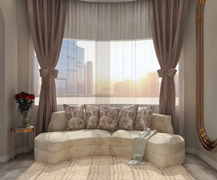 ستائر مودرن للصالون